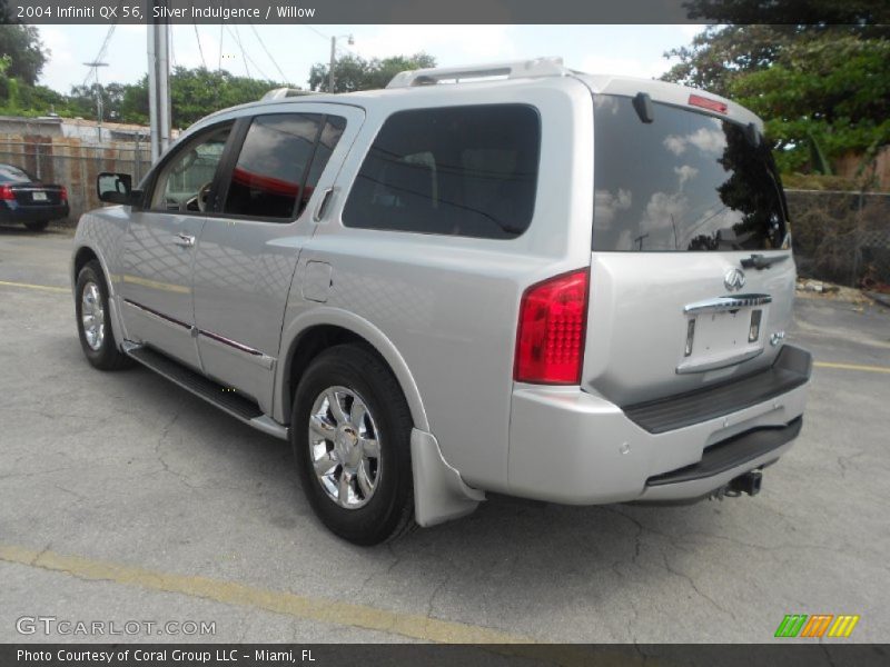 Silver Indulgence / Willow 2004 Infiniti QX 56