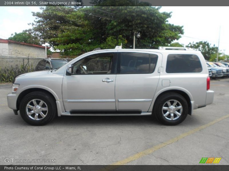 Silver Indulgence / Willow 2004 Infiniti QX 56