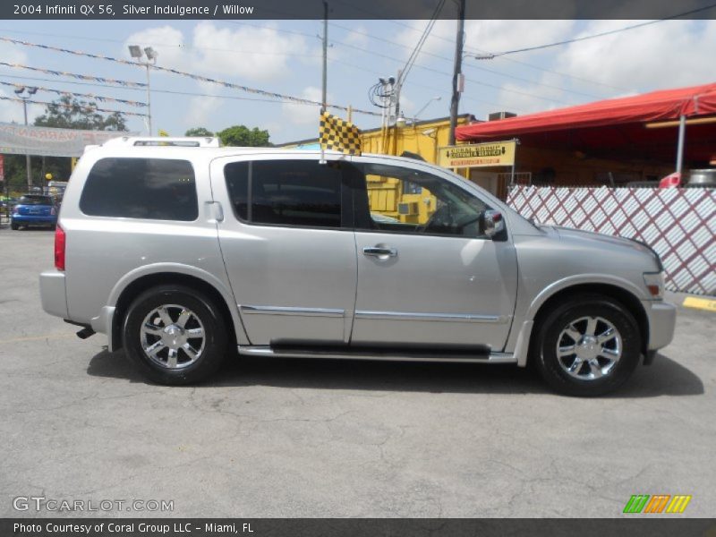 Silver Indulgence / Willow 2004 Infiniti QX 56