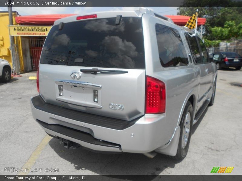 Silver Indulgence / Willow 2004 Infiniti QX 56