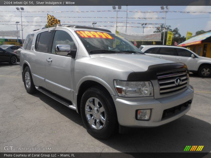 Silver Indulgence / Willow 2004 Infiniti QX 56