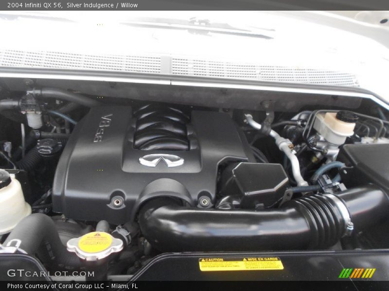 Silver Indulgence / Willow 2004 Infiniti QX 56