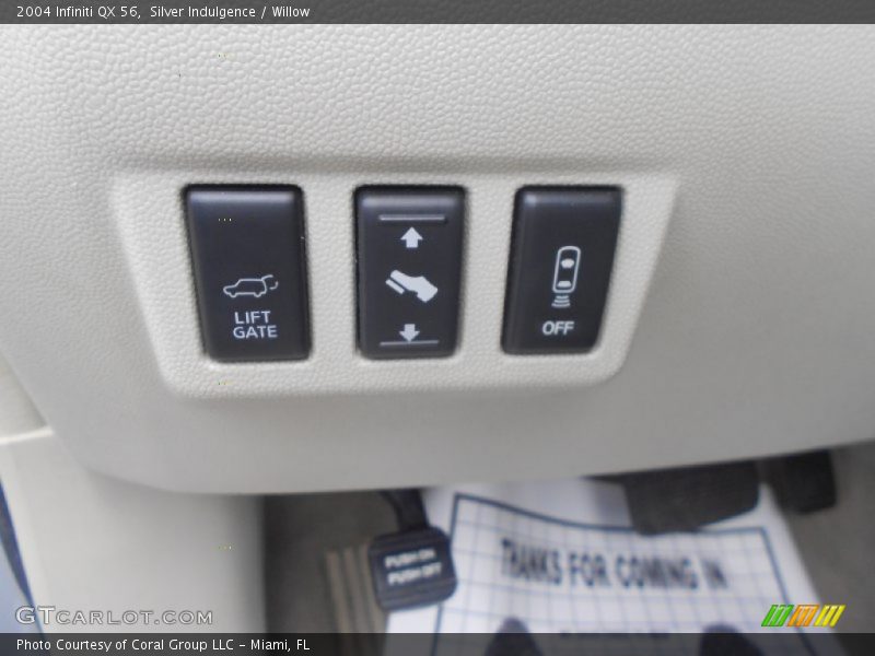 Silver Indulgence / Willow 2004 Infiniti QX 56