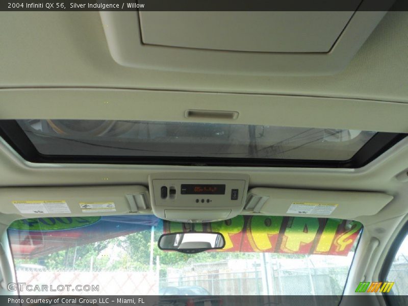 Silver Indulgence / Willow 2004 Infiniti QX 56