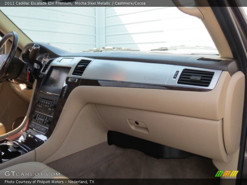 Mocha Steel Metallic / Cashmere/Cocoa 2011 Cadillac Escalade ESV Premium