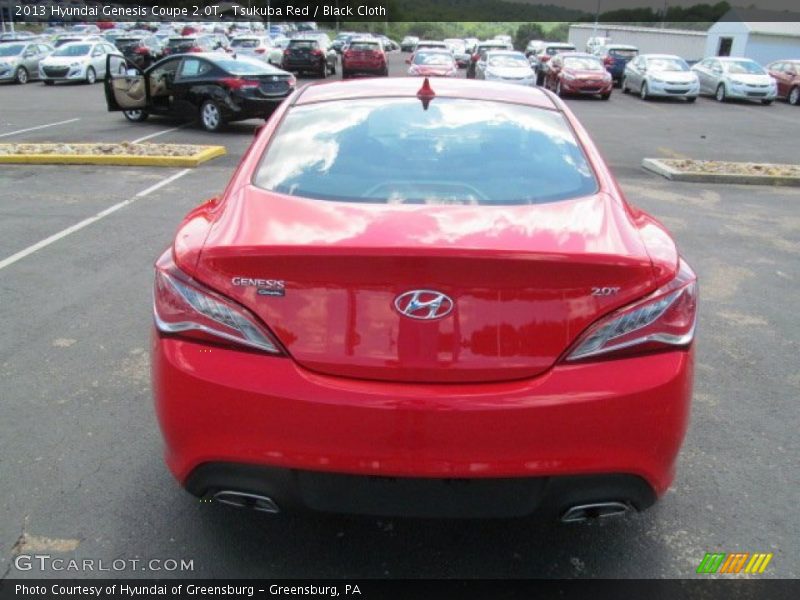 Tsukuba Red / Black Cloth 2013 Hyundai Genesis Coupe 2.0T