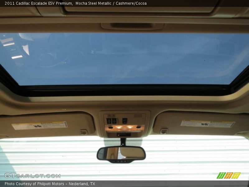 Mocha Steel Metallic / Cashmere/Cocoa 2011 Cadillac Escalade ESV Premium