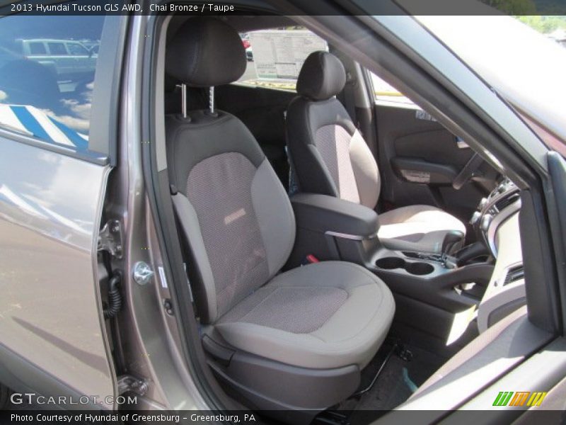 Chai Bronze / Taupe 2013 Hyundai Tucson GLS AWD