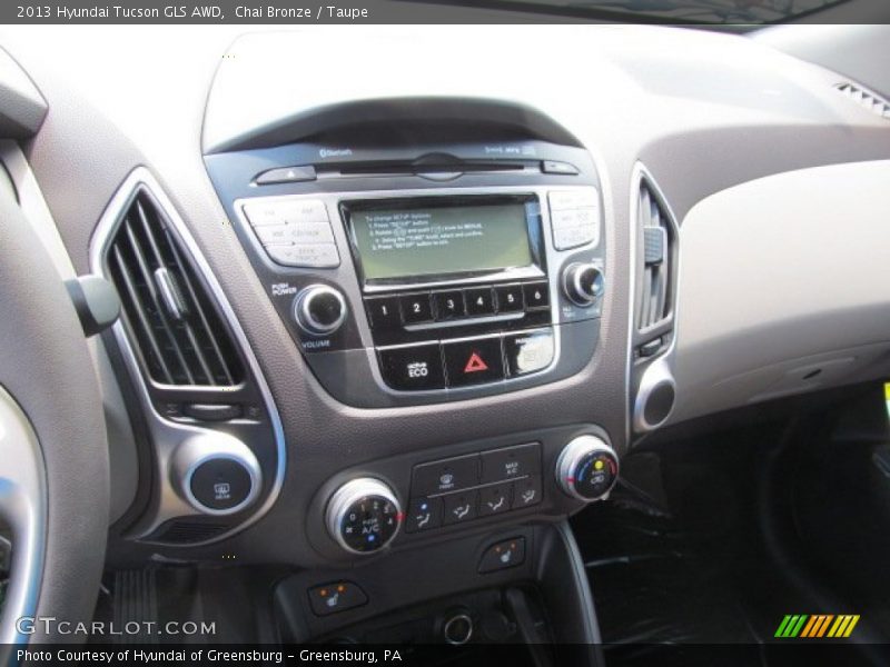Chai Bronze / Taupe 2013 Hyundai Tucson GLS AWD