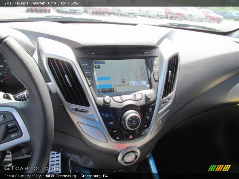Ultra Black / Gray 2013 Hyundai Veloster