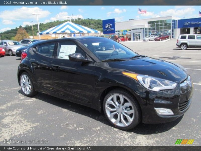 Ultra Black / Black 2013 Hyundai Veloster