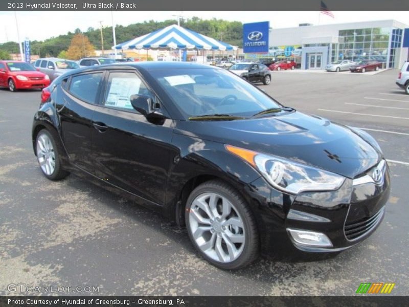 Ultra Black / Black 2013 Hyundai Veloster