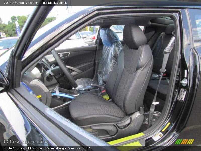  2013 Veloster  Black Interior