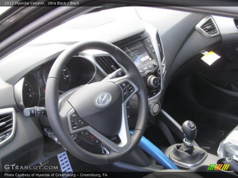  2013 Veloster  Black Interior