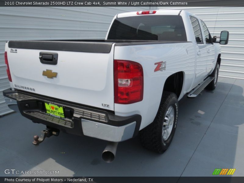 Summit White / Light Cashmere/Dark Cashmere 2010 Chevrolet Silverado 2500HD LTZ Crew Cab 4x4