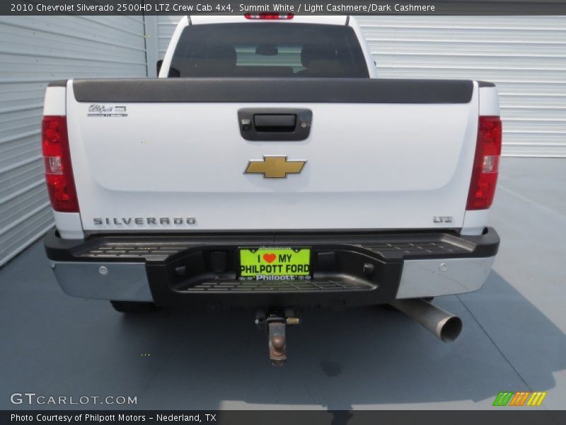Summit White / Light Cashmere/Dark Cashmere 2010 Chevrolet Silverado 2500HD LTZ Crew Cab 4x4