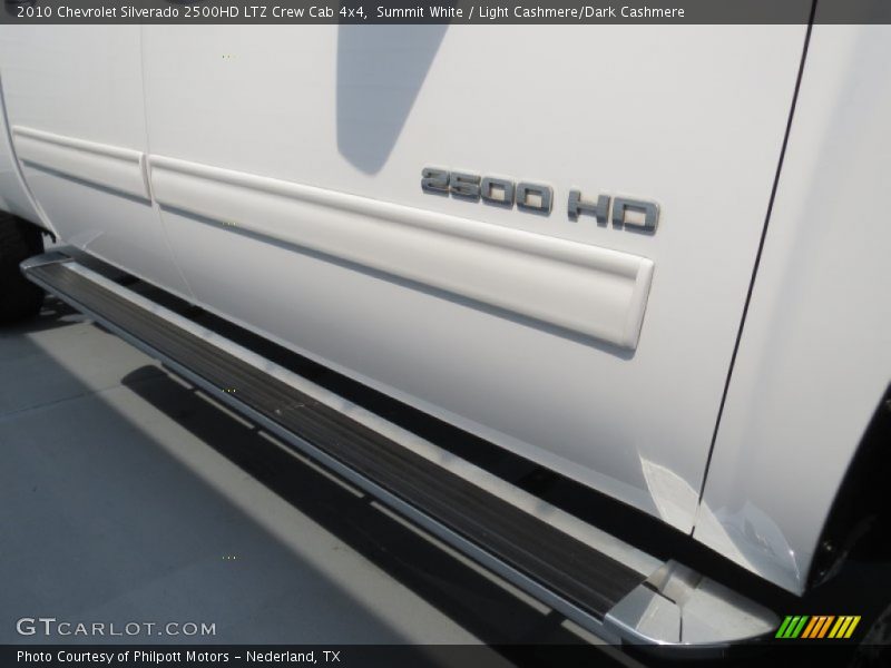 Summit White / Light Cashmere/Dark Cashmere 2010 Chevrolet Silverado 2500HD LTZ Crew Cab 4x4