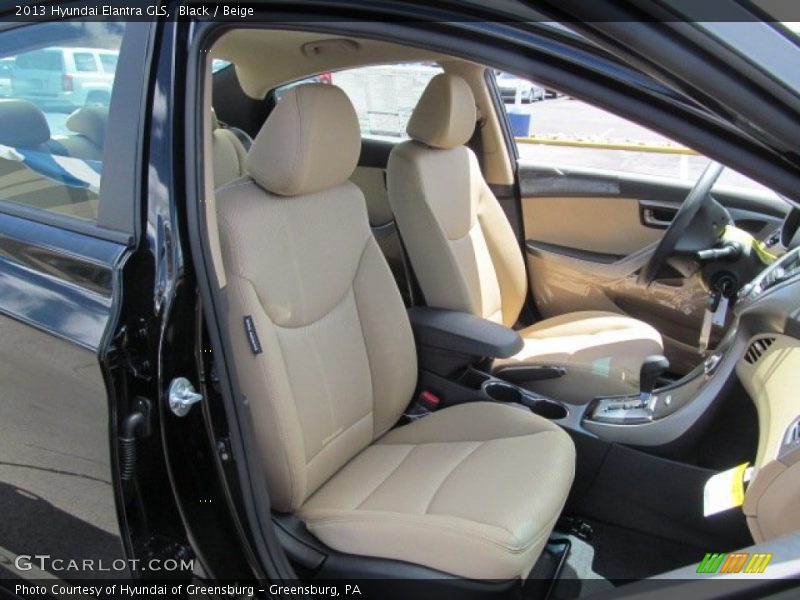 Black / Beige 2013 Hyundai Elantra GLS