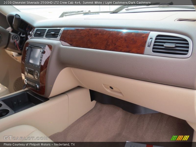Dashboard of 2010 Silverado 2500HD LTZ Crew Cab 4x4