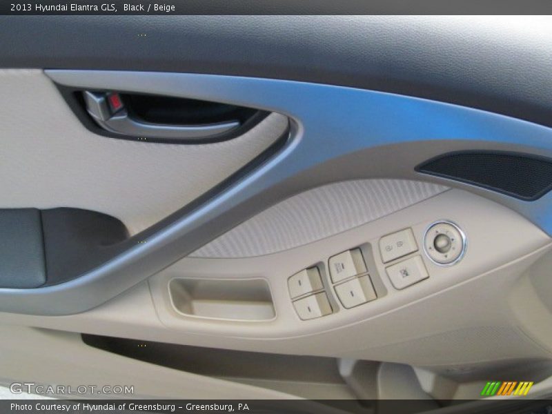 Black / Beige 2013 Hyundai Elantra GLS