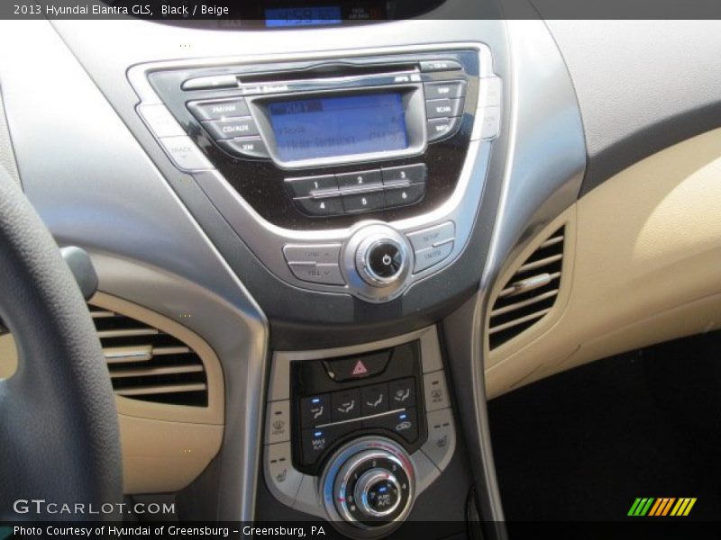 Black / Beige 2013 Hyundai Elantra GLS