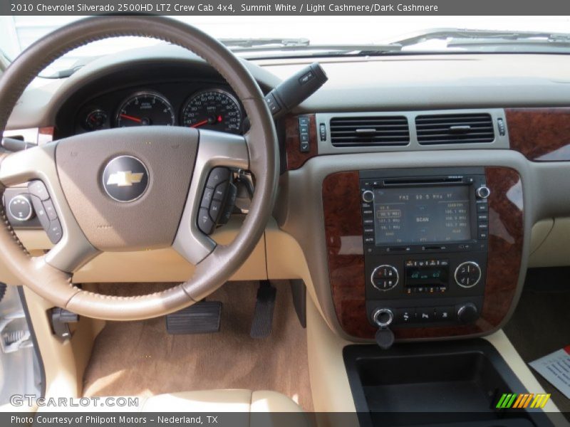 Dashboard of 2010 Silverado 2500HD LTZ Crew Cab 4x4