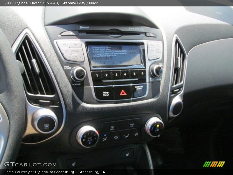 Graphite Gray / Black 2013 Hyundai Tucson GLS AWD
