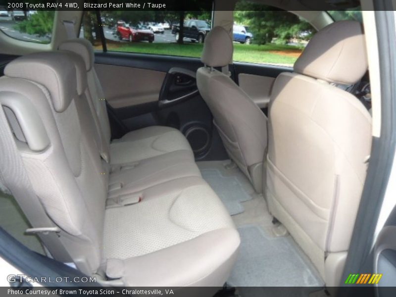 Blizzard Pearl White / Taupe 2008 Toyota RAV4 4WD