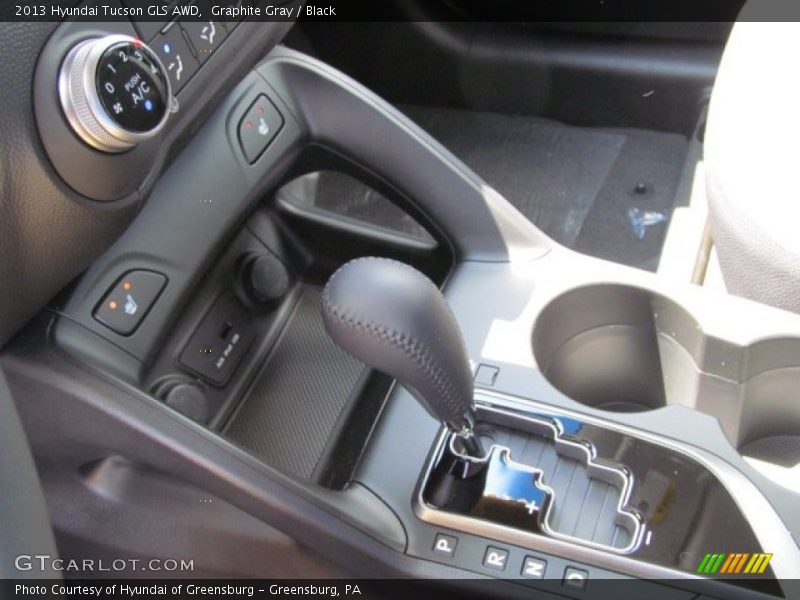 Graphite Gray / Black 2013 Hyundai Tucson GLS AWD