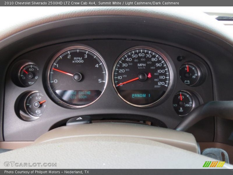  2010 Silverado 2500HD LTZ Crew Cab 4x4 LTZ Crew Cab 4x4 Gauges