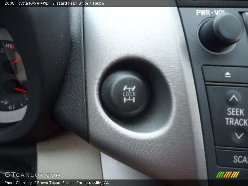 Blizzard Pearl White / Taupe 2008 Toyota RAV4 4WD