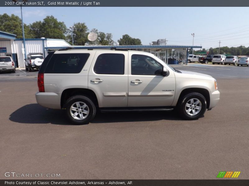 Gold Mist Metallic / Light Tan 2007 GMC Yukon SLT