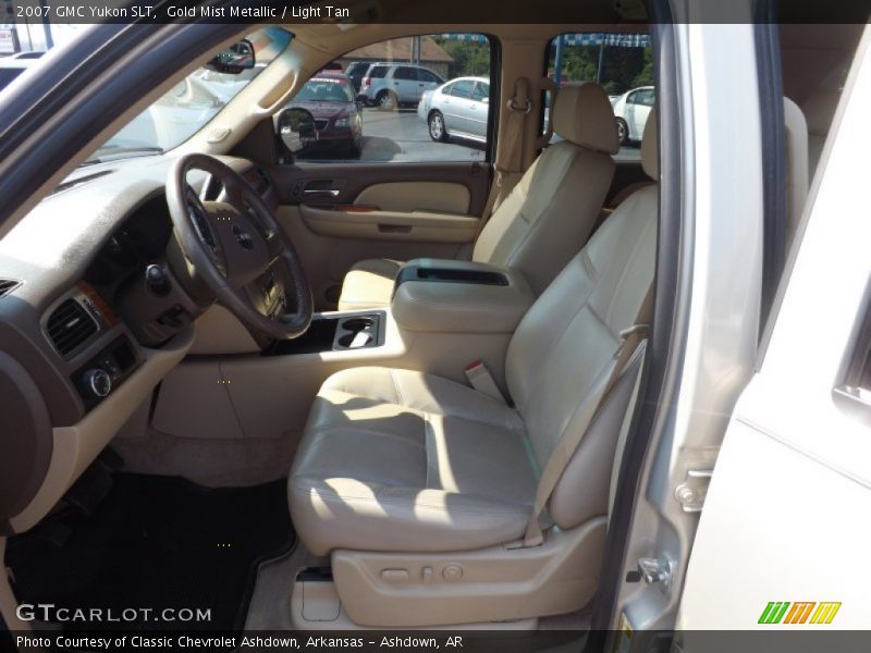 Gold Mist Metallic / Light Tan 2007 GMC Yukon SLT