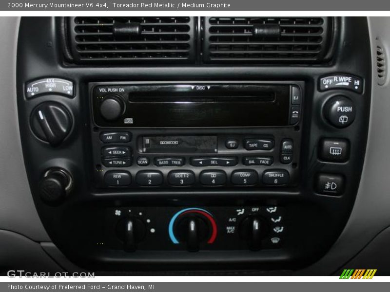 Toreador Red Metallic / Medium Graphite 2000 Mercury Mountaineer V6 4x4