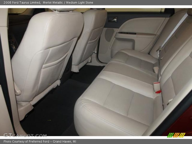 Merlot Metallic / Medium Light Stone 2008 Ford Taurus Limited