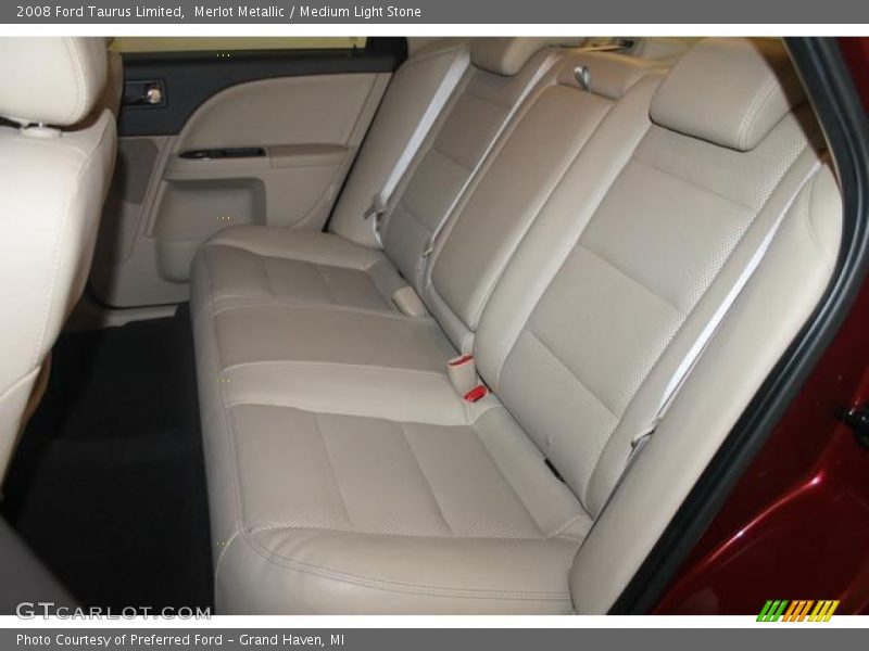 Merlot Metallic / Medium Light Stone 2008 Ford Taurus Limited