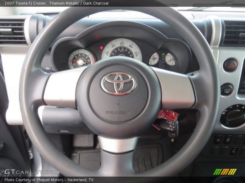 Titanium Metallic / Dark Charcoal 2007 Toyota FJ Cruiser