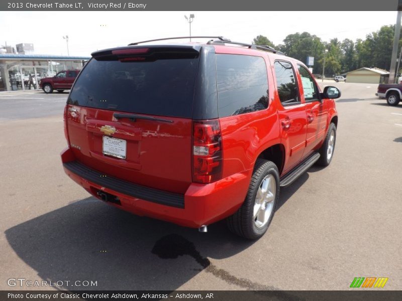 Victory Red / Ebony 2013 Chevrolet Tahoe LT