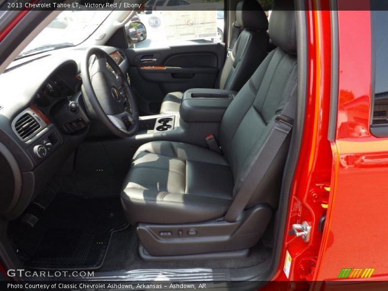 Front Seat of 2013 Tahoe LT