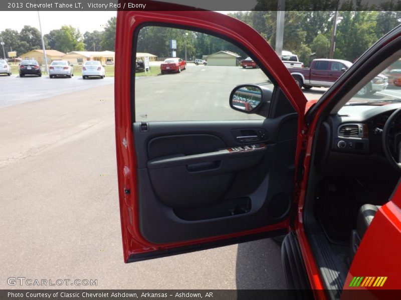 Victory Red / Ebony 2013 Chevrolet Tahoe LT