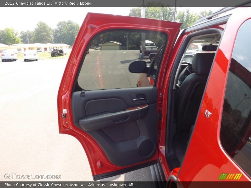 Victory Red / Ebony 2013 Chevrolet Tahoe LT