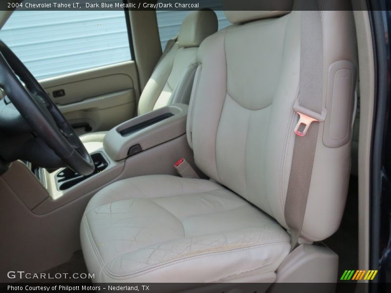 Dark Blue Metallic / Gray/Dark Charcoal 2004 Chevrolet Tahoe LT