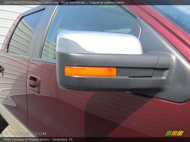 Royal Red Metallic / Chaparral Leather/Camel 2009 Ford F150 King Ranch SuperCrew