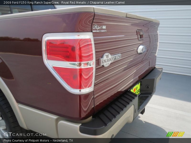 Royal Red Metallic / Chaparral Leather/Camel 2009 Ford F150 King Ranch SuperCrew