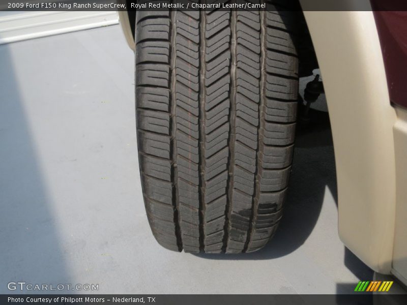 Royal Red Metallic / Chaparral Leather/Camel 2009 Ford F150 King Ranch SuperCrew