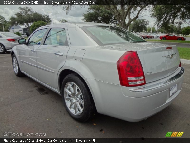 Bright Silver Metallic / Dark Slate Gray 2009 Chrysler 300 C HEMI