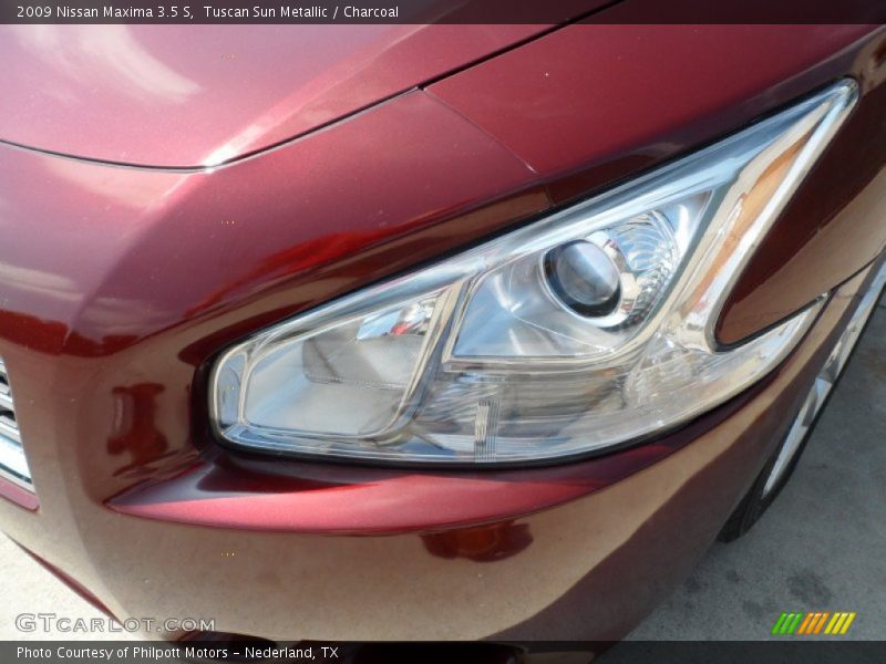 Tuscan Sun Metallic / Charcoal 2009 Nissan Maxima 3.5 S