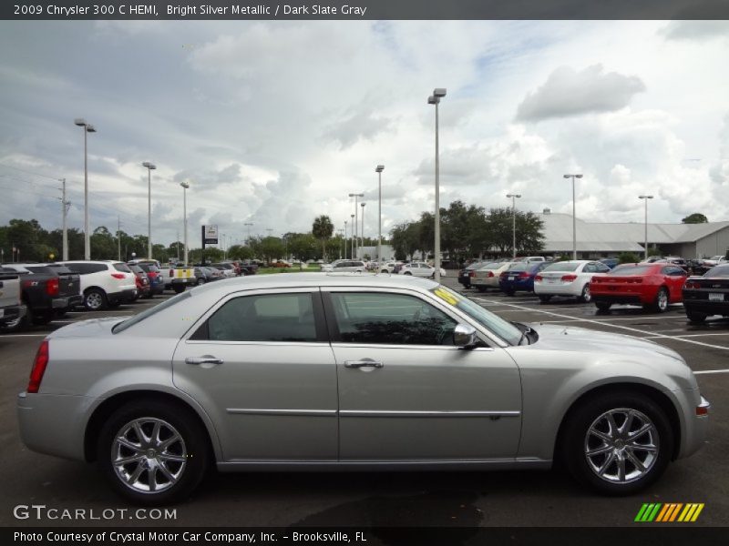 Bright Silver Metallic / Dark Slate Gray 2009 Chrysler 300 C HEMI