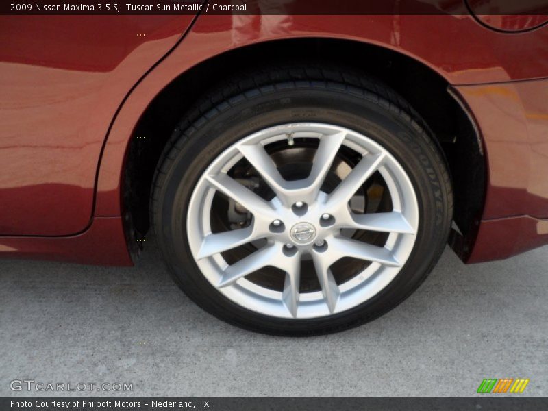 Tuscan Sun Metallic / Charcoal 2009 Nissan Maxima 3.5 S