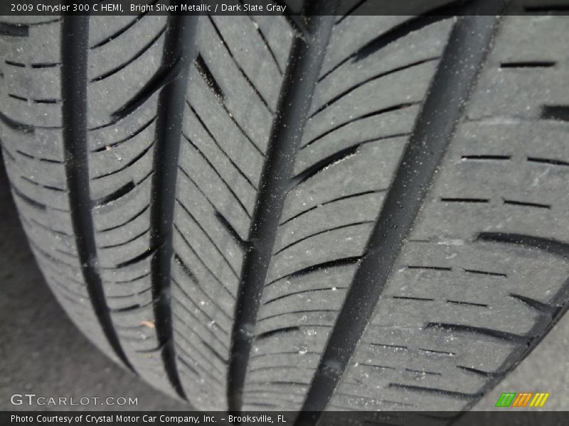 Bright Silver Metallic / Dark Slate Gray 2009 Chrysler 300 C HEMI